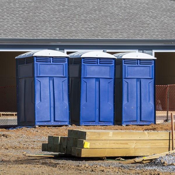 can i customize the exterior of the portable restrooms with my event logo or branding in White Lake